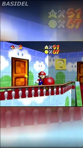 My Copy of Mario 64 keeps Breaking itself #mario64 #glitch