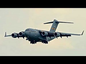 C-17 | Tactical Takeoff and Short Landing, Reverse Power Back | 2024 Dayton Air Show