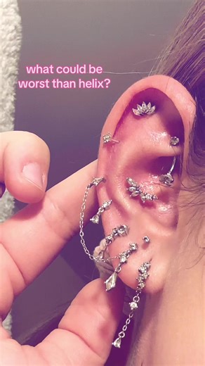 Earstack Piercing: Trendy Silver Earrings and Styles