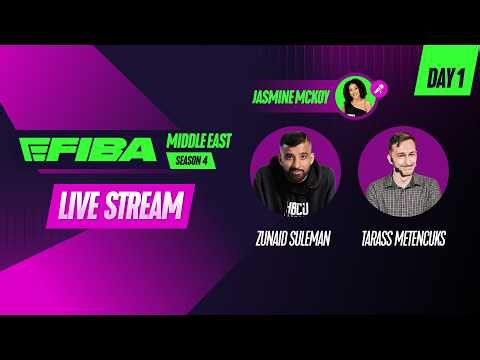 eFIBA Middle East S4 Finals🏆 | Day 1 LIVE Show