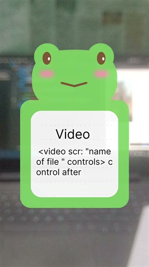 Day 12. Audio and Video tags in HTML. #codeadventure #coding #computerprogramming