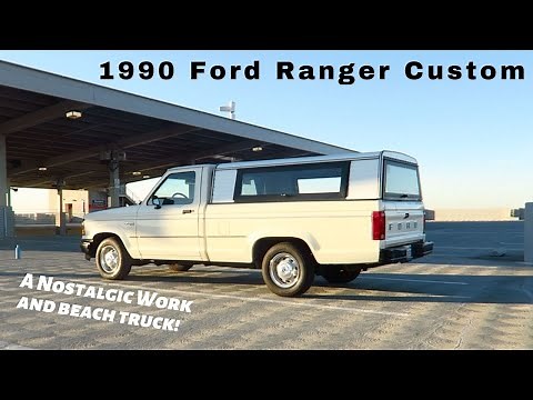 1990 Ford Ranger Custom...A nostalgic work and beach truck!
