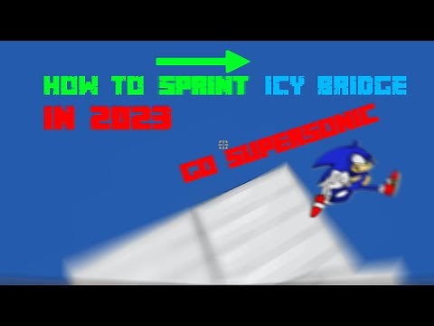 How to SPRINT Icy Bridge like scafolding in Minecraft Bedrock (No strafe) #tutorial #minecraft