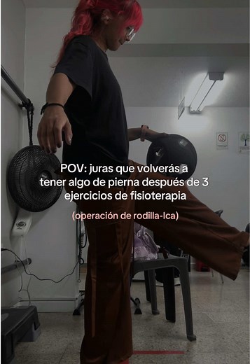 Bien mamada de aquí a mañana, claro que yesss #Ica #reconstruccionlca #recuperacioncirugia #cirugiarodilla #postoperatorio