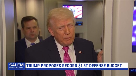 Trump Proposes Record $1.5 Trillion Defense Budget