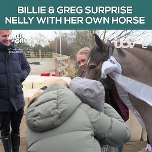 401K views · 6.3K reactions | Nelly has had a love for horse riding for years and has always wanted her very own horse. So Billie and Greg scheme together to get her dream to finally come true 梁 #TheFamilyDiaries | Sam & Billie: Sister Act | Facebook