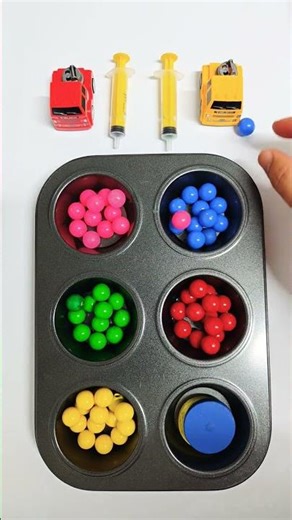 new cute color 😍♥️🔴🥰🙀 #foryou #toys #عالم_مرح #cutebaby