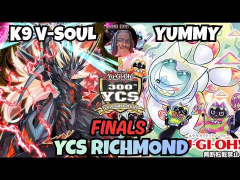 YCS RICHMOND FINALS | K9 VANQUISH SOUL VS RADIANT YUMMY YU-GI-OH!