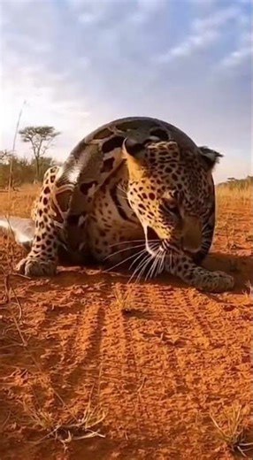 #1 Will the snake successfully catch the swift lizard dash #snake #wildlife #nature