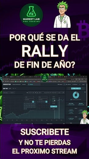 ¿Por qué SUBEN las ACCIONES en Navidad?