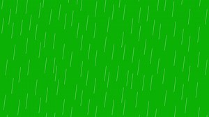 Download Simple rain animation on a green screen background for free