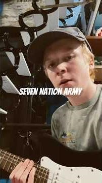 How to play Seven Nation Army on electric guitar