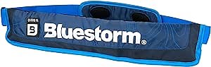 BLUESTORM Cirro 16 Manual Inflatable Belt Pack for Adults | US Coast Guard (USCG) Approved Life Jacket Waist Belt PFD for SUP Paddleboarding, Fishing & Kayaking