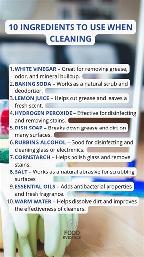 10 Cleaning Ingredients That Actually Work — The Natural Home Cleaning Guide You Need to Save Right