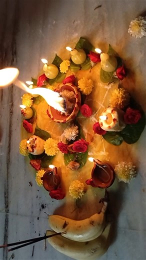 కార్తీక పౌర్ణమి 365 ఒత్తులతో దీపం