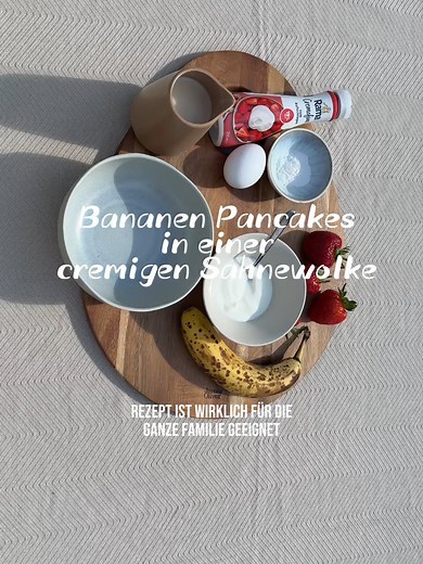 Flaumige Banana Pancakes für den perfekten Brunch