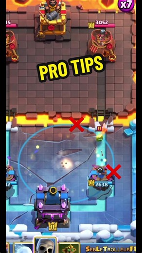 Esprit de feu activation tour du roi pro tips #clashroyale #pourtoi #protips #activotorre #firespirit