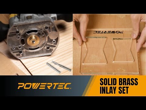 How to Make Perfect Butterfly Joints? Solid Brass Router Inlay Kit | Woodworking Tools & Accessories