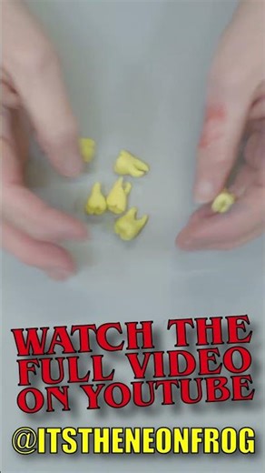 Easy Polymer Clay Tooth Brooch 🦷 | Beginner Clay Tutorial