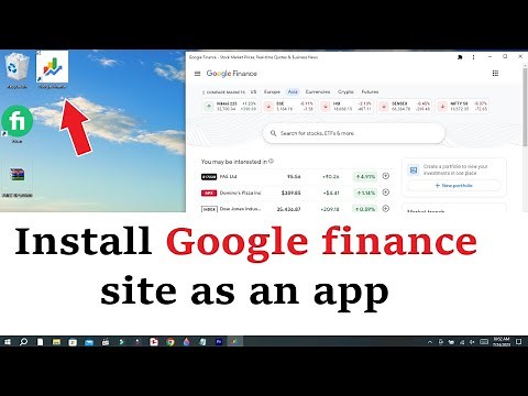 Google finance app for PC | how to install google finance app | how to download google finance app