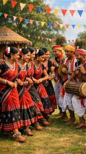 Sambalpuri Folk Dance 💃🌾 | Real Village Festival Energy