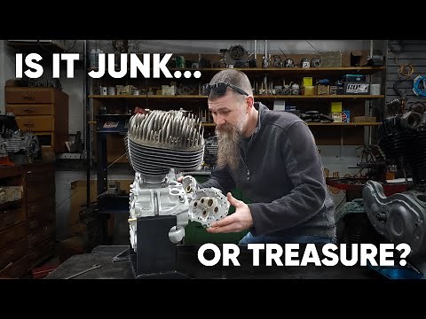 Can We Even Rebuild This?? Bikes and Beards JUNKYARD WLA