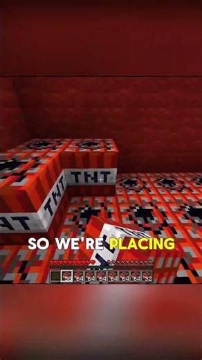 Day 11 of placing TNT block for every subscriber we get #minecraft #shorts