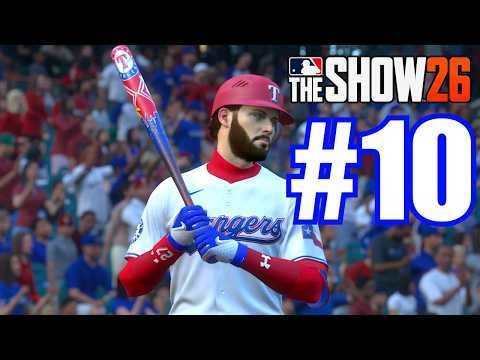 HOME DEBUT WITH RANGERS! | MLB THE SHOW 26 - ROAD TO THE SHOW #10