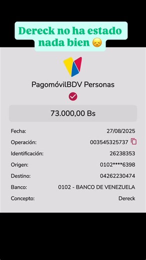 🅿🅰🆂🅸🆃🅾🅰🅿🅰🆂🅸🆃🅾🆅🅴🅽🅴🆉🆄🅴🅻🅰 | Gracias a sus aportes se pudo enviar 500$ para los gastos del bebé Dereck. . El bebé sigue muy delicado y son demasiados los gastos diarios... | Instagram
