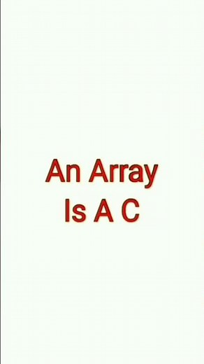What Is Array|| Array In C || C Language