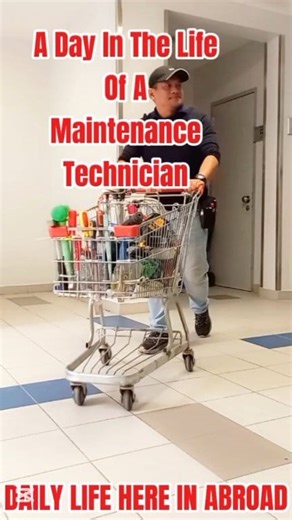 A day In The Life Of A Maintenance Technician.... #work #ofwlife #ofwlifereels #maintenance #hardwork #sidelines #dailyvlog #highlights | ZCa Tv