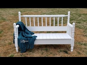 How To Spool Bed Bench My Repurposed Life
