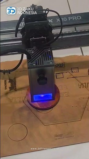 ATOMSTACK X20 PRO WOOD MEDIA ENGRAVING