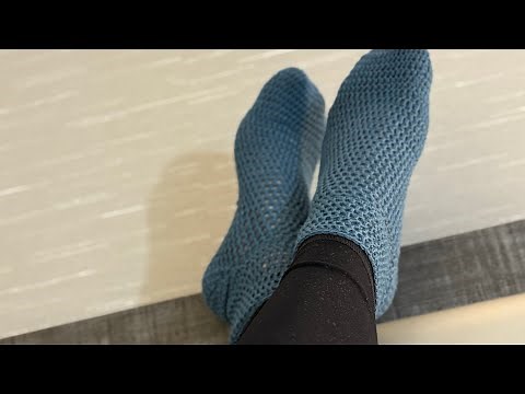 Super easy socks tutorial | DIY crochet socks