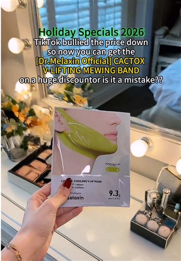 New facelift effect mask for the neck of #drmelaxin #jawline #doublechin #neckmask #TikTokShopCreatorPicks