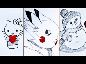 How to Draw Easy Sketch Ideas Step-by-Step Drawing Tutorial for Beginners | Art & Illustration