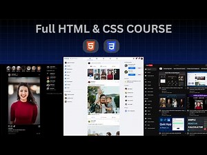 Master HTML and CSS by Building 3 Popular Websites – HTML & CSS Full Course