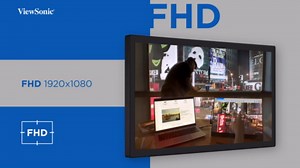 ViewSonic TD3207 32 Inch 1080p 10-Point Multi Touch Screen Monitor with HDMI, USB Type B, and DisplayPort Inputs