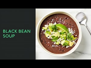 Black Bean Soup | 1 Hour & 15 Minutes | Guided Cooking | CHEF iQ Smart Cooker