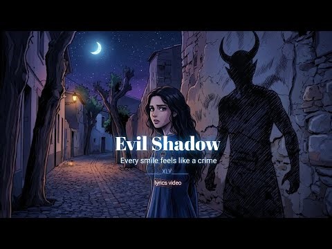 Xly - Evil Shadow - Every smile feels like a crime (Official lyrics video)