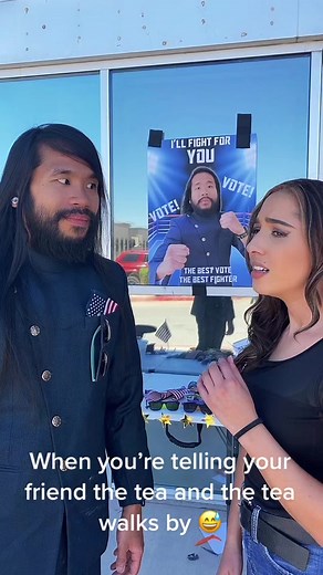 More tea content for y’all. We waited way too long for Peters to walk by lol. All jokes though, sorry bro 😂 Original by: @victowia🦋