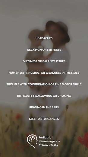 Chiari Malformation is a condition where brain tissue extends into the spinal canal and can lead to these persistent symptoms. Dr. Vogel and his team are experts in diagnosing and treating Chiari Malformation, helping patients find clarity and lasting relief. Learn more at the 🔗 in our bio! | Pediatric Neurosurgeons of New Jersey