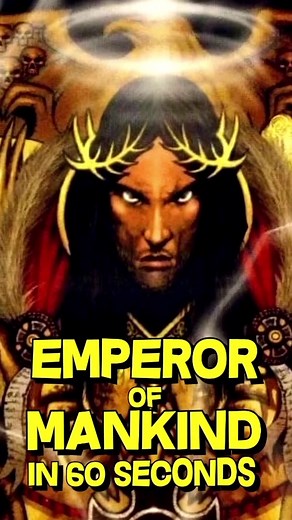 EMPEROR of MANKIND explained in 60 SECONDS - Warhammer 40k Lore #warhammer #40kin60s #40k #warhammer40kmeme #warhammer40klore #warhammer40k #imperiumofman