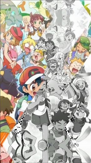 Pokémon and his all Journeys Friends #Outstanding Edit with your favourite cartoons ...