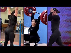 Iryna Dombrovska 🇺🇦 World-Class Weightlifter Shocks Ukraine With 109KG Lift!