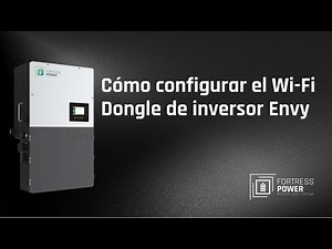 Cómo configurar el Wi-Fi Dongle de inversor Envy