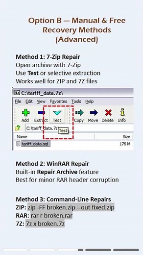 How to Recover Compressed Files (ZIP, RAR, 7Z) – Quick Guide #compressed #file