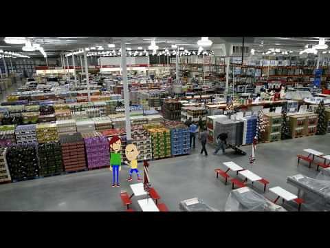 Caillou Throws A Temper Tantrum At Costco/Grounded