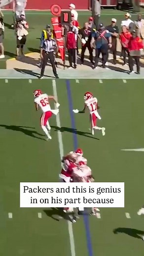 Mecole Hardman is a genius! #Packers #facebookreels #MecoleHardman #NFL #Chiefs | HangTime