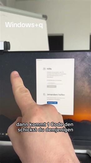 Remote Zugriff STRG + Windows + Q Damit kann man auf Windows-Rechner zugreifen #pctip #remotecontrol